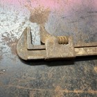 Vintage Ford USA 8" Pipe Wrench Forged Steel Adjustable M Mark — photo 5