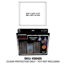 Protector For Force Spirits RotJ 40th Anniversary Star Wars Black Series 3-Pack