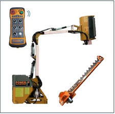 Tractor Hedge Cutter Flail + Scissor Bar Combo Wireless Remote - Heavy Duty