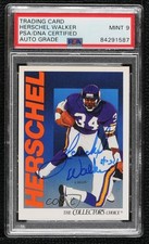 PSA/DNA 1991 Upper Deck Herschel Walker #99 Certified Authentic Auto 1s2l