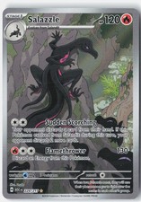 salazzle pokemon card value Salazzle-GX - 151/147 - Secret Rare [Fire][Colorless][Colorless] Salazzle (Celestial Guardians #36/239, 1-Diamond)