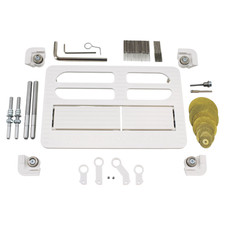 Versteckte befliesbare Drückerplatte Betätigungsplatte Geberit Sigma/Delta, TECE