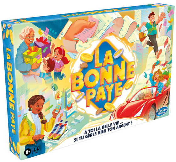 La Bonne Paye Hasbro - Jeu de société familial classique pour 2 à 6 joueurs