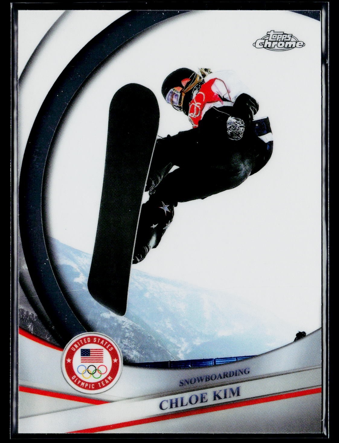 2026 Topps Chrome U.S. Winter Olympic & Paralympic Team Hopefuls #116 Chloe Kim