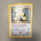 Pokémon Snorlax Jungle Holo Rare 11/64 English 1999 90 HP Basic 30 Attack