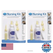 PetAg 99800 Nursing Kit - 2 oz, Pack of 2 for Baby Animals