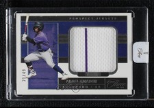 2023 Panini Three and Two Prospect Jerseys 21/49 Adael Amador #PJ-AM 10h9