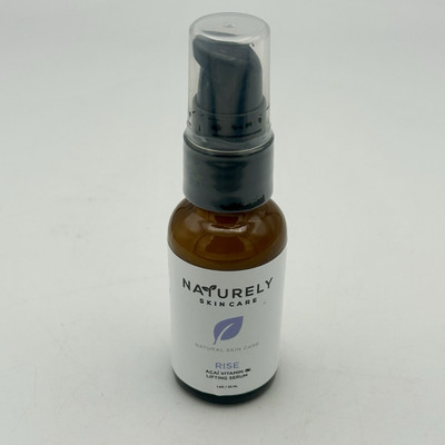 Naturely Skin Care RISE Acai Vit C Lifting Serum 1 oz/30 ml Sealed