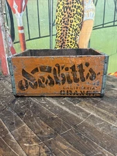 VINTAGE NESBITTS ORANGE CRATE CARRIER SIGN COCA COLA 7UP PEPSI ORANGE CRUSH RARE