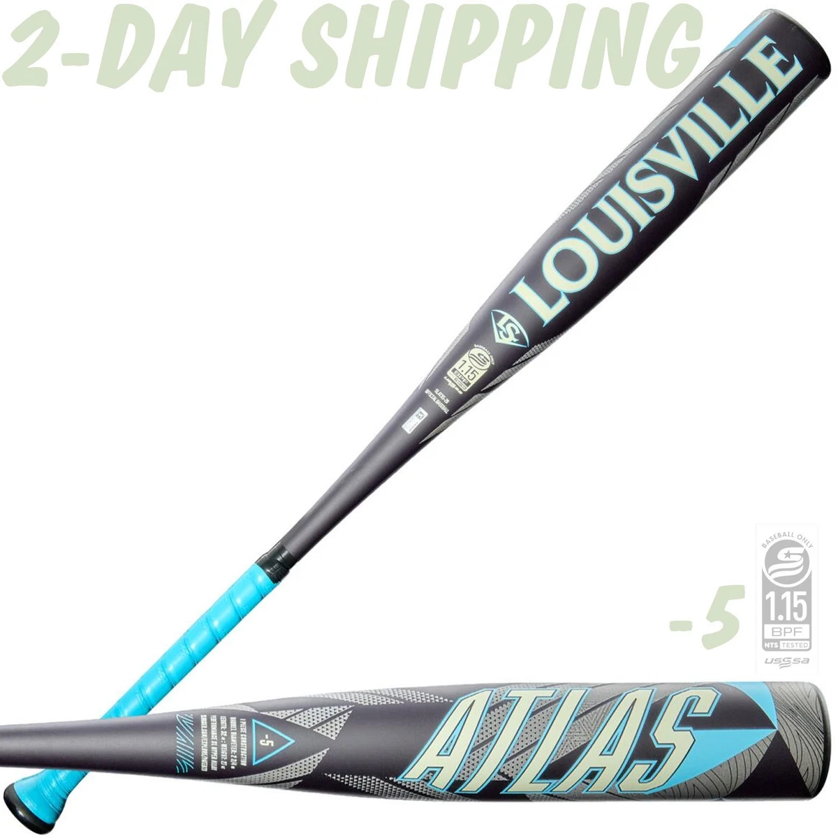 Молодежные бейсбольные биты Louisville Slugger из металлического