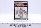 Omega Supreme Action Figure Instruction Manual 1985 Hasbro G1 Transformers