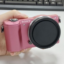 SONY Alpha a5000 Pink Mirrorless Digital Camera Only Body English - 95 New