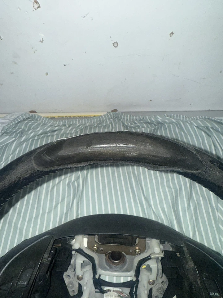 2003 - 2007 年本田雅阁方向盘黑色皮革带巡航控制立体声 — 第 2/4 张图片