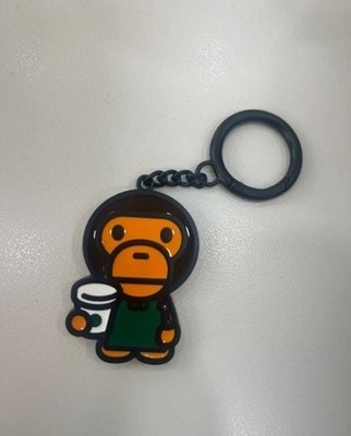 Starbucks BAPE MILO Collab Keychain [Type A] Barista Baby Bape 2026 version