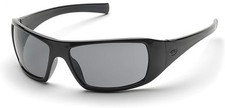 Pyramex Goliath Safety Eyewear Black Frame Clear Anti Fog Lens