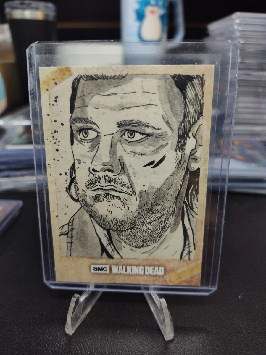Walking Dead with Sketch Collectable Trading Cards for sale | eBay