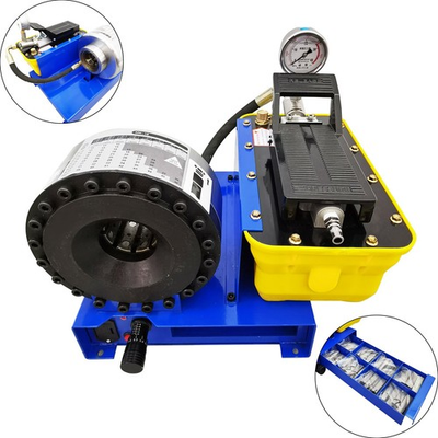 #ad #ad 0.24quot; 1quot; Portable Pneumatic High Pressure Hydraulic Hose Crimper 8 Sets of Dies $1156.20