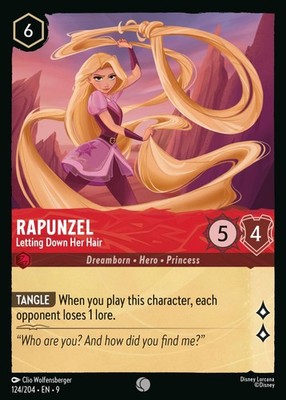 Rapunzel, ihre Haare fallen lassen - Fabelhaft - Lorcana