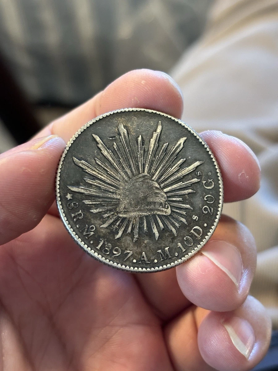 メキシコ　1897年-Go RS 8R Go80 銀貨 メキシコ 1897年-Go RS 8R Go80 銀貨 【楽天市場】メキシコ 8レアル