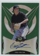 2019 Leaf Valiant Green Prismatic /99 Cody Bolton #BA-CB3 Auto 2a9