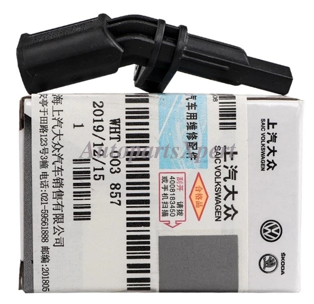2x OEM Front Wheel Speed Sensors For Audi A3 2007-2012 TT 2008-2014 VW PASSAT Foto 2 de 4