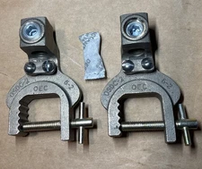LOT OF 2 OEC OSDC-2 Grounding Clamp Connector 6 Solid to 2 Stranded thumbnail 1