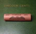 Foothills Independant Bank Wheat Cent Roll 1917-D/ 1918-D End Coins