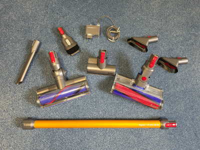 Dyson V7 V8 V10 V11 V15 Zubehör Set Bodendüse Soft Roller Elektrobürste NEU OVP