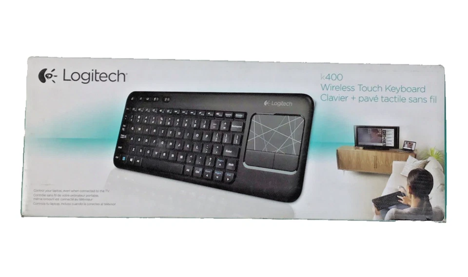 Logitech K400 Plus Kabellose Touch Tastatur