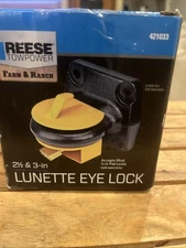 Reese Towpower 4210 Lunette Eye Lock 2.5” and 3” New In Box! 