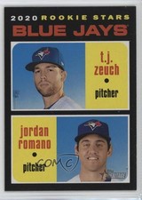 2020 Topps Heritage Rookie Stars TJ Zeuch Jordan Romano #376 2u3