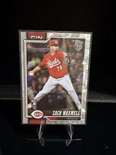 2026 Topps Series 1 Baseball Diamante #143 Zach Maxwell RC - Cincinnati Reds