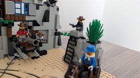 LEGO Wild Western: 6761 Bandit's Secret Hide-Out 100% complete, army minifigs