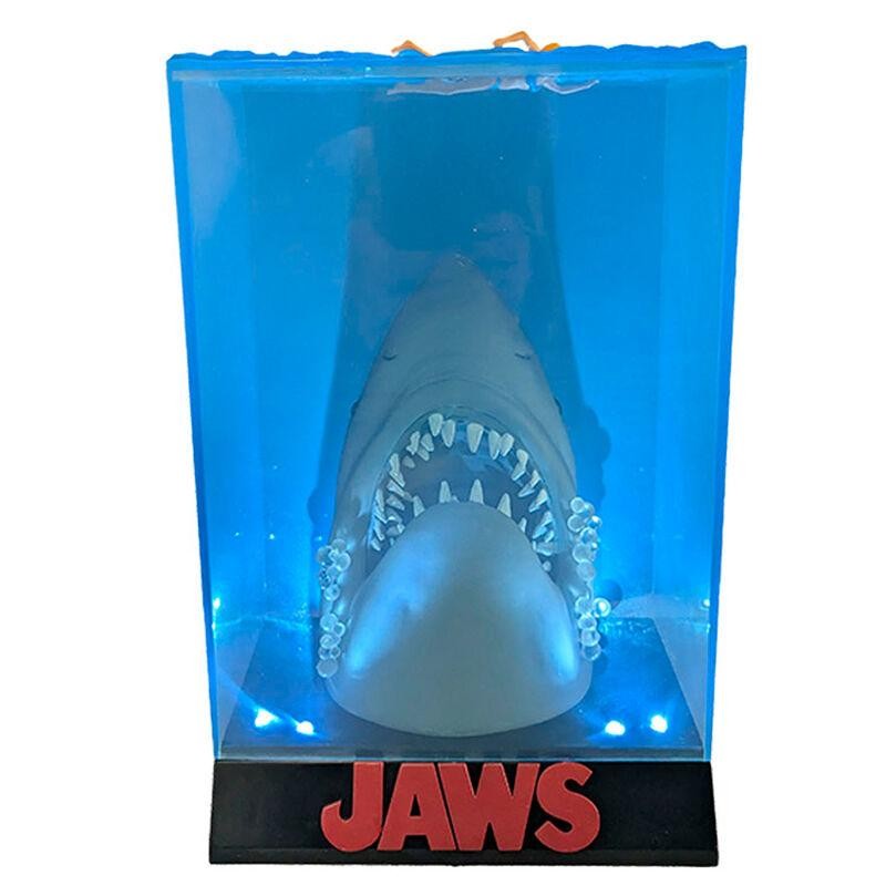 Jaws 50th Anniversary Light-Up 3D Movie Poster Diorama Collectible Figure Statue