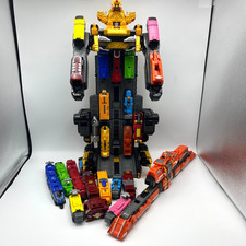 Bandai Power Rangers Ressha Sentai ToQger DX ToQ Rainbow Hyper Ressha TeiOh zord