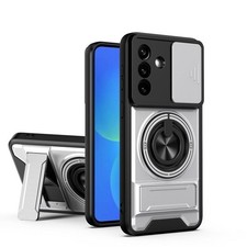 Stoßfeste Magnethülle mit Schiebefenster für Samsung Galaxy A37 5G