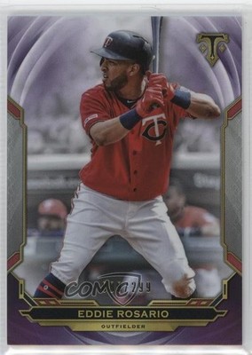 2019 Topps Triple Threads Amethyst 89/299 Eddie Rosario #68 12eq