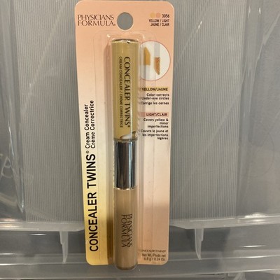 Physicians Formula Concealer Twins Cream Concealer Yellow Light 0.24 Ounce