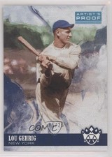 2018 Diamond Kings Photo Variation Artist Proof Blue 5/25 Lou Gehrig #4 HOF 0or4
