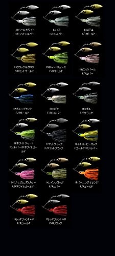 NEW Deps Mini Bros. Single Willow Leaf Spinnerbait 1/4oz Koayu #03 - Image 2