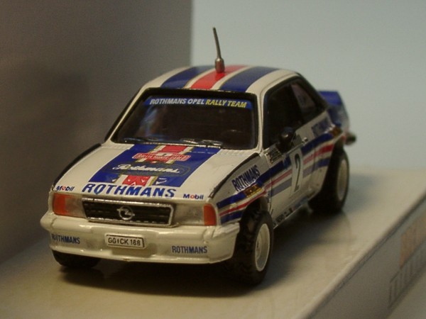 "Brekina Opel Ascona B I400 Rallye Monte Carlo \"Rothmans\" #2 - 20774 - 1:87"-image