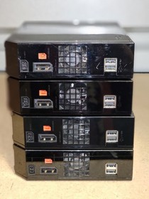 LOT OF 4 Nintendo Wii RVL-101  Black Console only  Tested  Works