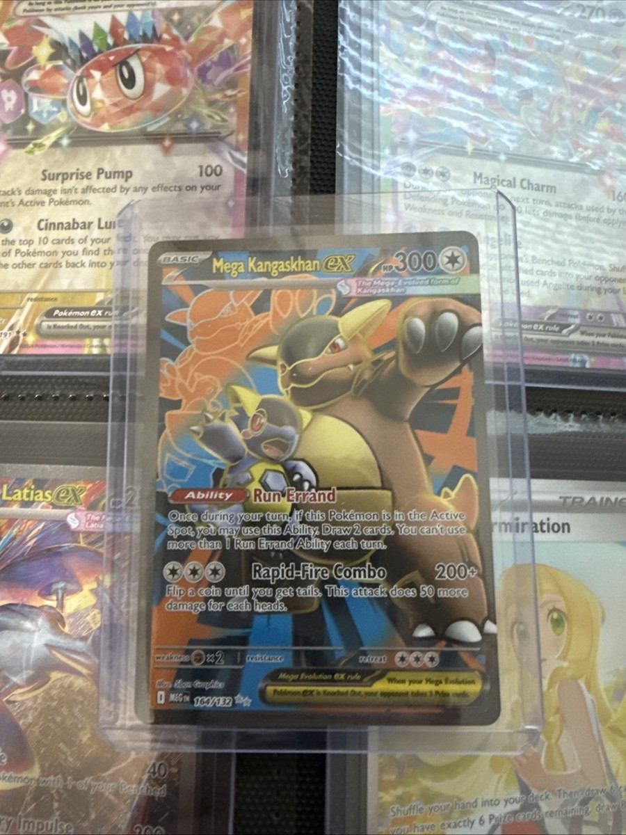 300 000 dollar pokemon card Pokemon Mega Kangaskhan EX Card 300 HP Holo Rare Promo