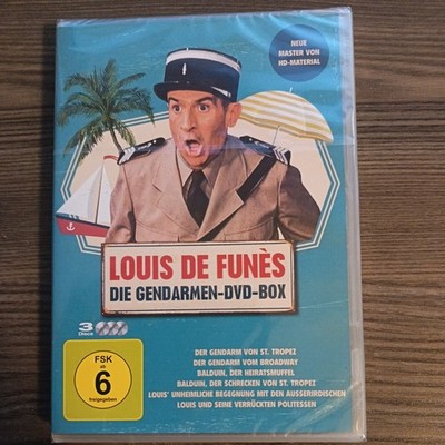 Louis de Funes - Die Gendarmen-DVD-Box - alle 6 Filme - 3 DVD 
