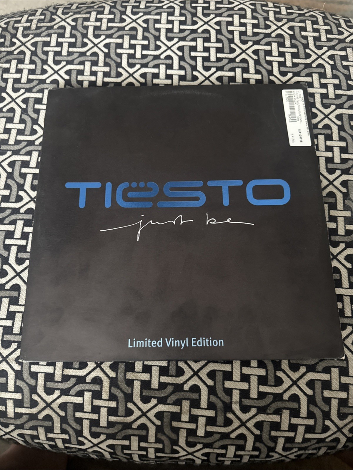 DJ Tiësto Just Be 4 LP Vinyl Red Blue White Orange 2004 Damaged Sleeve