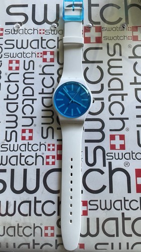 Swatch Glaceon SUOW163 NewGent 41mm Silikon - Bild 2 von 5