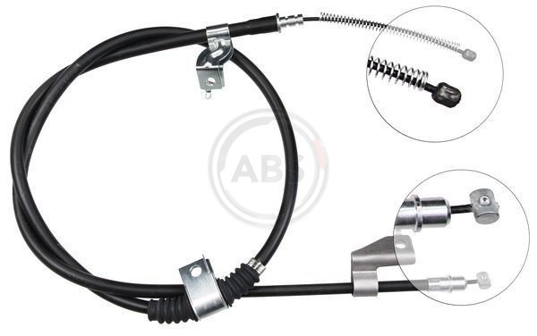 A.B.S.-OE K17218-OE Cable Pull, parking brake for CITROËN,MITSUBISHI,PEUGEOT