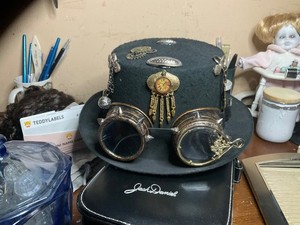 steampunk Hat OoKAS OOAK PIECE