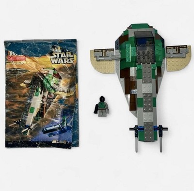 Vintage LEGO Star Wars Slave 1 - 7144 -Incomplete - Read Description