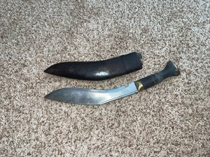 Old Genuine Nepal Gurkha Kukri Khukri Knife 